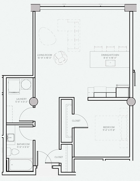 801 Edwin St 1-2 Beds Apartment for Rent - Photo Gallery 15